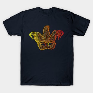 Mask. Venice Carnival T-Shirt